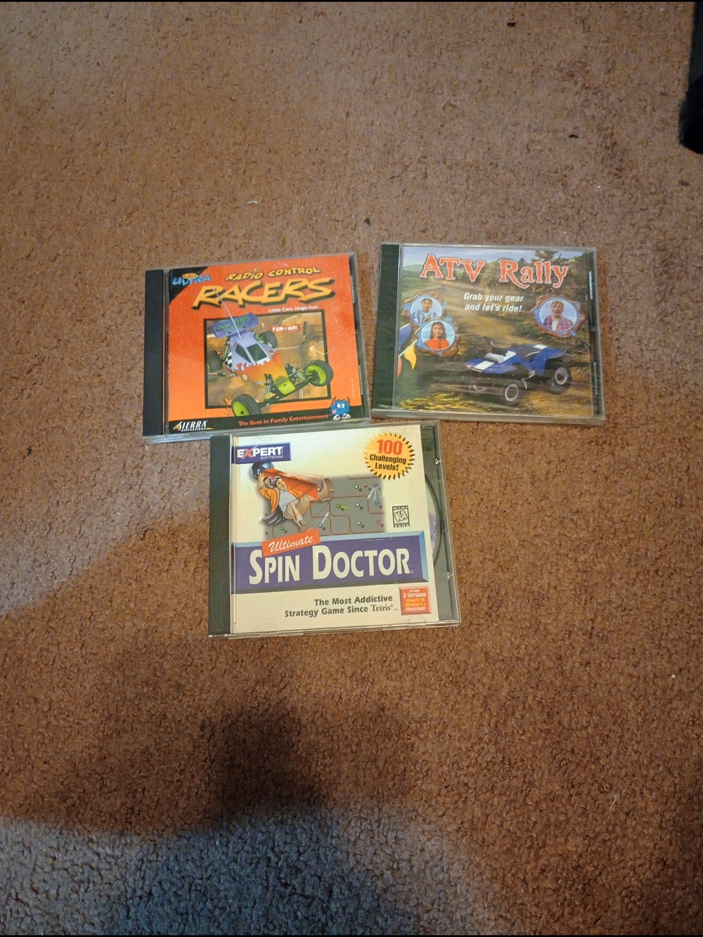 Serra Radio Control  Racers PC Game - Orange and Black Artwork. (ATV Ralley New)